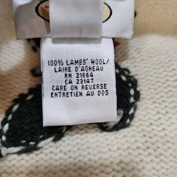 Women's Talbots Holly Cardigan Sweater Lambs‎ Wool Size XL - Picture 5 of 5